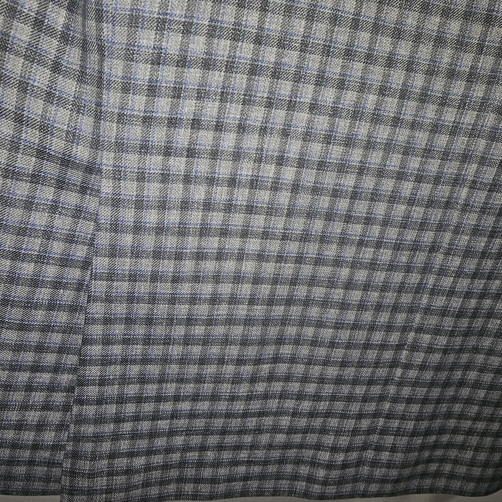 Peter Millar blue/Grey Plaid blazer, size 40S - Picture 4 of 8